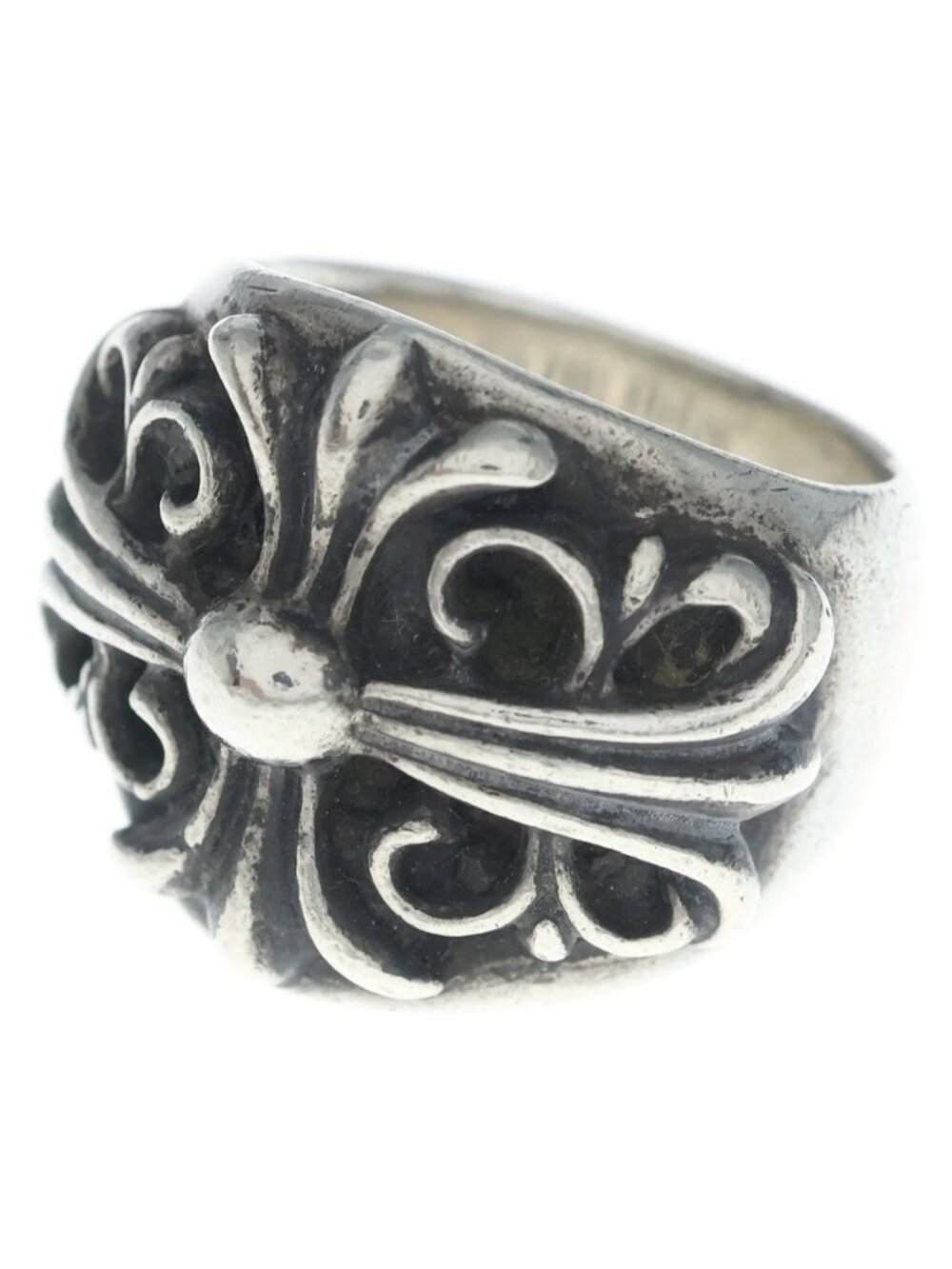 Chrome Hearts Keeper Ring Silver